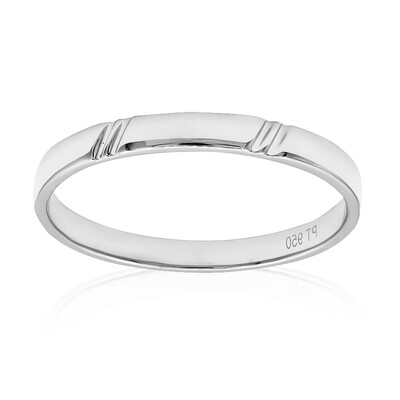 Anello in platino