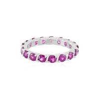 Anello in argento con Rodolite