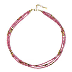 Collana in argento con Ematite Rosa