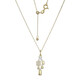 Collana in argento con Topazio Bianco (Adela Silber)