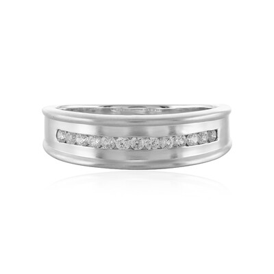 Anello da uomo in argento con Zircone