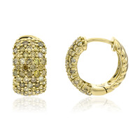 Orecchini in oro con Diamante Fancy SI2 (CIRARI)