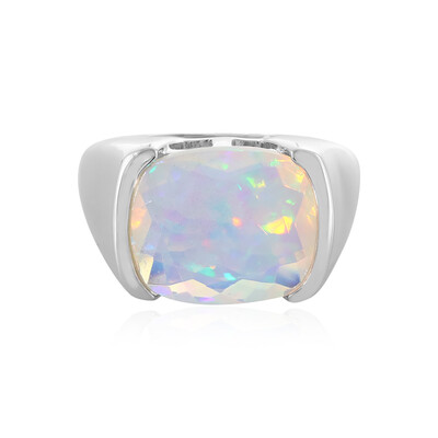 Anello in argento con Opale di Welo