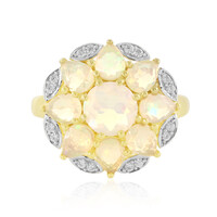 Anello in argento con Opale di Welo