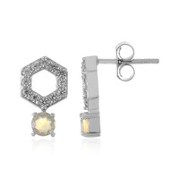 Orecchini in argento con Opale di Welo