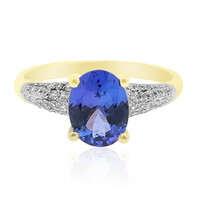 Anello in oro con Tanzanite AAA (de Melo)