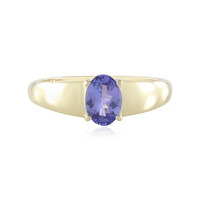 Anello in oro con Tanzanite
