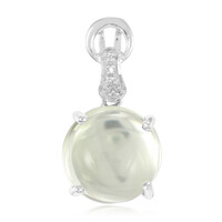 Ciondolo in argento con Ametista Verde