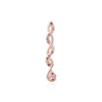 Ciondolo in argento con Tormalina Rosa (SAELOCANA)
