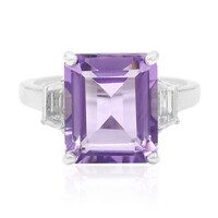 Anello in argento con Ametista