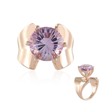 Anello in argento con Ametista Rose de France