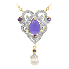 Collana in argento con Giada