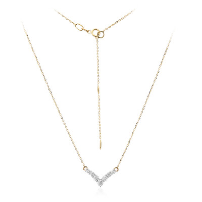 Collana in oro con Diamante SI1 (G) (Annette)