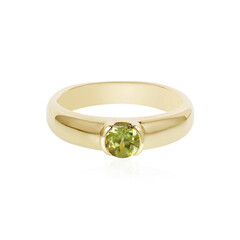 Anello in oro con Demantoide (AMAYANI)