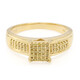 Anello placcato in oro con Diamante Fancy