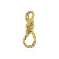 Ciondolo in argento con Diamante I3 (H)