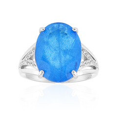 Anello in argento con Quarzo Azzurro