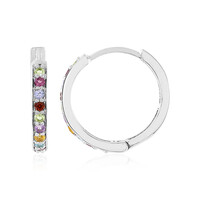 Orecchini in argento con Tsavorite