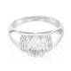 Anello da uomo in argento con Petalite