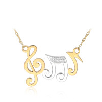 Collana in oro con Diamante PK (L)