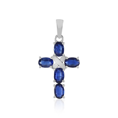 Ciondolo in argento con Cianite del Nepal