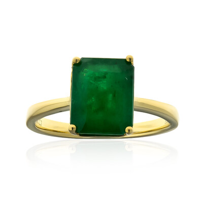 Anello in oro con Smeraldo Zambia AAA (CIRARI)
