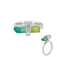 Anello in argento con Quarzo Bicolore (MONOSONO COLLECTION)
