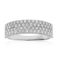 Anello in platino con Diamante SI2 (G)
