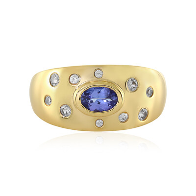 Anello in argento con Tanzanite