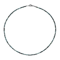 Collana in argento con Tormalina Blu