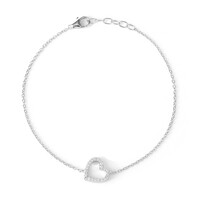 Bracciale in argento con Zircone