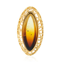 Ciondolo in argento con Ambra Baltica