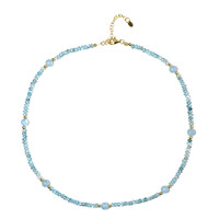 Collana in argento con Acquamarina Brasiliana