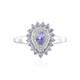 Anello in argento con Tanzanite