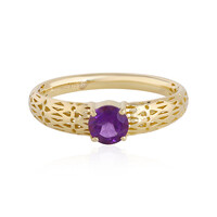 Anello in oro con Ametista (Ornaments by de Melo)