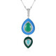 Collana in argento con Onice Verde (Dallas Prince Designs)