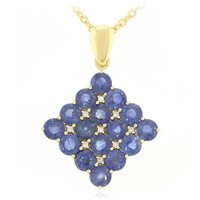 Collana in oro con Zaffiro Etiope (AMAYANI)