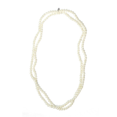 Collana in argento con Perla di Acqua Dolce (TPC)