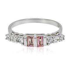 Anello in argento con Zaffiro Fancy