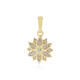 Ciondolo in argento con Diamante I2 (I)