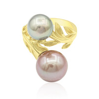 Anello in argento con Perla Ming (TPC)
