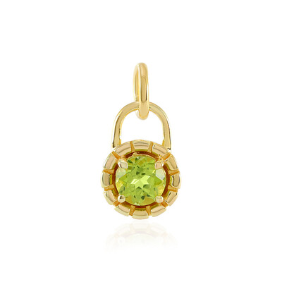 Ciondolo in argento con Peridoto Arizona