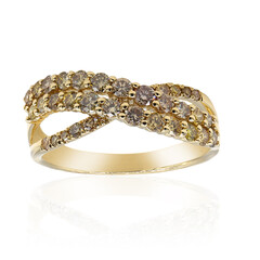 Anello in oro con Diamante Fancy SI2 (CIRARI)