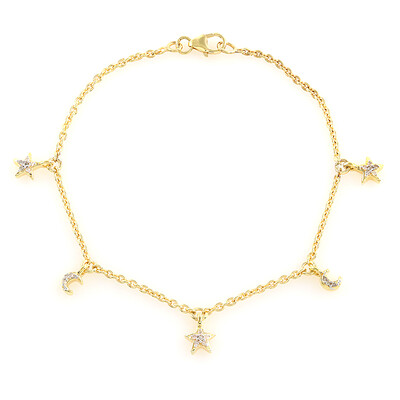 Bracciale in argento con Diamante I2 (I)