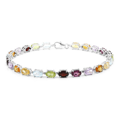 Bracciale in argento con Ametista