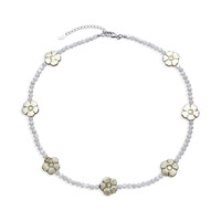Collana in argento con Madreperla