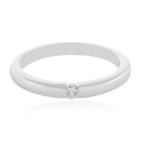 Anello in argento con Diamante I2 (H)