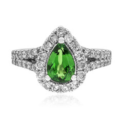 Anello in oro con Tsavorite AAA (CIRARI)