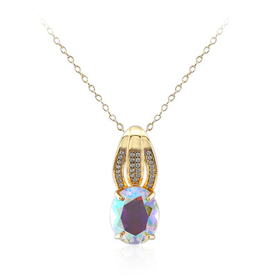 Collana in argento con Quarzo Moonlight