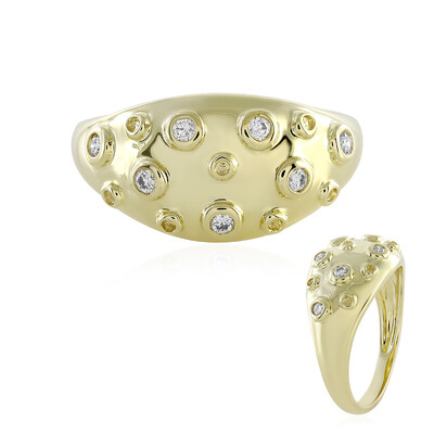 Anello in oro con Diamante Flawless (F) (LUCENT DIAMONDS)